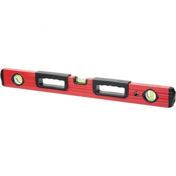 33233 | Уровень алюминиевый, 1800 мм, фрезерованный, 3 глазка, две эргономичные ручки, MATRIX-0