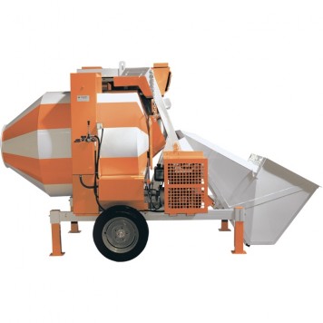 95462 | Бетоносмеситель СБР-1200А, дизельный двигатель, 25-30 м3/ч, 1200 л, 15 кВт., РОССИЯ-0