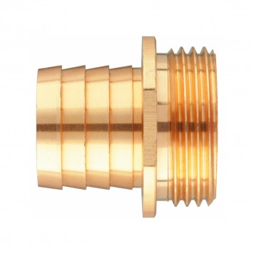 97271 | Штуцер для шланга 1" с наружной резьбой G1", DENZEL-0