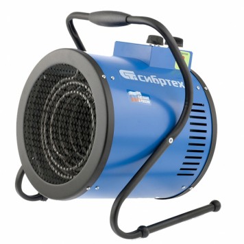 96427 | Тепловая пушка (тепловентилятор), 380 В, 3 режима, вентилятор, 6000-9000Вт, 33 град, СИБРТЕХ BHR 6/9-820-0