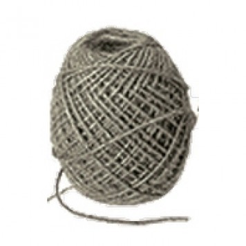 93877 | Шпагат джутовый, L 90 м, четырехниточный, 1120 текс, 19, 2 кгс, СИБРТЕХ-0