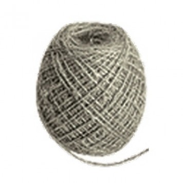 93875 | Шпагат джутовый, L 140 м, двухниточный, 560 текс, 4,5 кгс, СИБРТЕХ-0