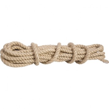 93804 | Канат льнопеньковый, D 12 мм, L 10 м, СИБРТЕХ-0