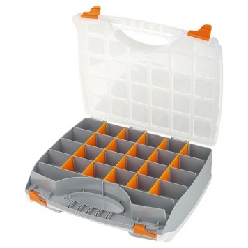 90709 | Органайзер двухсторонний 325 x 280 x 85 мм, пластик, STELS-0