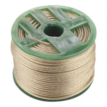 47632 | Трос металлополимерный прозрачный толщина 4,0 мм, катушка 100 метров, СИБРТЕХ ПР-5.0-0