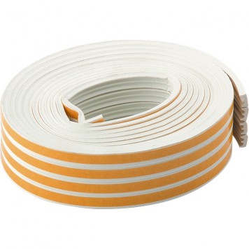 93922 | Уплотнитель, 24 м, профиль "E", белый, СИБРТЕХ-0