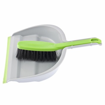 93322 | Набор: совок с кромкой 330 х 235 мм, щетка-сметка 290 мм, MIX, ELFE-0