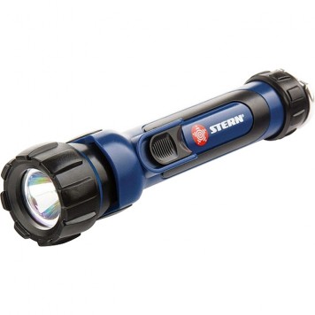 90520 | Фонарик светодиодный, противоударный, влагозащищенный, 1 яркий Led, 2 х АА, STERN-0