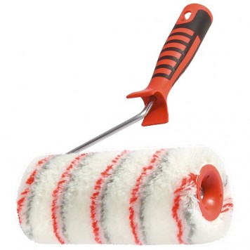 80653 | Валик "Нейлон Люкс" с двухкомпонентной ручкой, 250 мм, ворс 18 мм, D 48 мм, полиамид, MATRIX-0