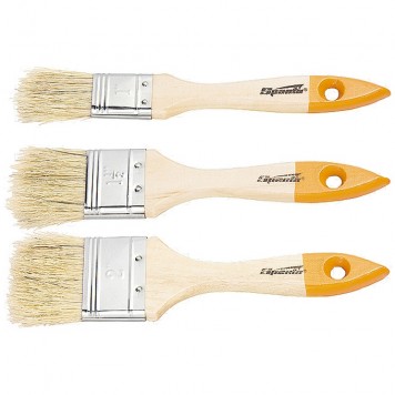 841115 | Набор кистей, 3 шт, плоские 1/2, 3/4, 1, SPARTA-0