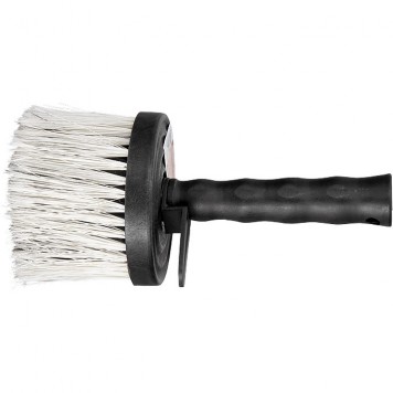 84110 | Кисть-макловица круглая, искусственная щетина, пластмассовый корпус, пластмассовая ручка, MTX-0