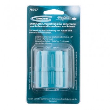 78707 | Риммер, устройство для снятия внешней и внутренней фасок труб, GROSS-0