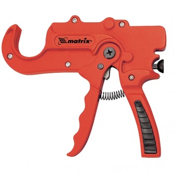 78416 | Ножницы для резки изделий из ПВХ, пистолетного типа, D до 36 мм, обрезиненная опорная рукоятка, порошковое покрытие, MATRIX-0