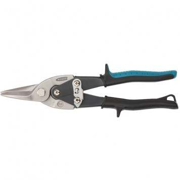 78325 | Ножницы по металлу, 250 мм, прямой рез, сталь CrMo, двухкомпонентные рукоятки, GROSS PIRANHA-0