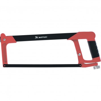 77593 | Ножовка по металлу, 300 мм, биметаллическое полотно, двухкомпонентная ручка, MATRIX-0