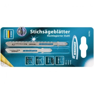 78256 | Набор полотен для электролобзика универсальный, 2 шт, GROSS-1