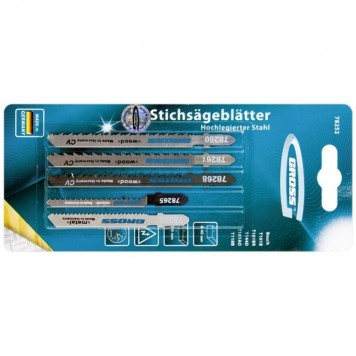 78252 | Набор полотен для электролобзика универсальный, 5 шт, GROSS-1