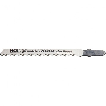 78202 | Полотна для электролобзика по дереву, 3 шт, T101D, 75 х 4,0 мм, HCS, MATRIX PROFESSIONAL-0