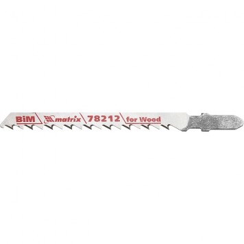 78212 | Полотна для электролобзика по дереву, 3 шт, T101DF, 75 x 4 мм, Bimetal, MATRIX PROFESSIONAL-0