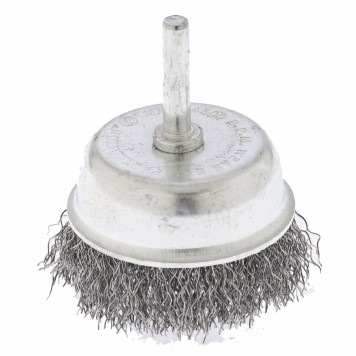 744777 | Щетка для дрели, 65 мм, "чашка" со шпилькой, витая проволока, СИБРТЕХ-0