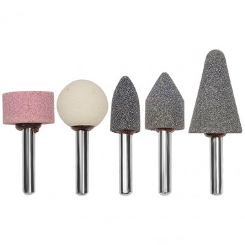 76020 | Точильные камни для дрели, 5 шт, MATRIX-0