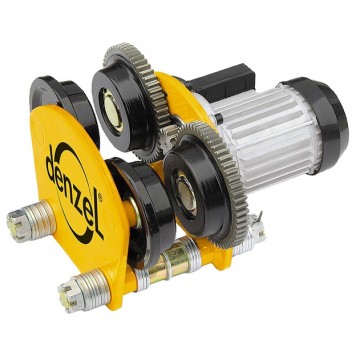 520205 | Электрокаретка для тельфера, 1 т, 90 Вт, DENZEL-0