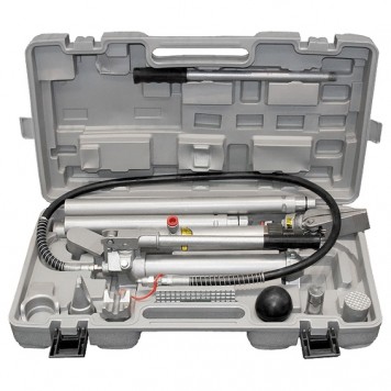 513405 | Растяжка гидравлическая, 10 т, набор 12 предметов, 7 сменных насадок, в пластиковый кейс,е, MATRIX-0