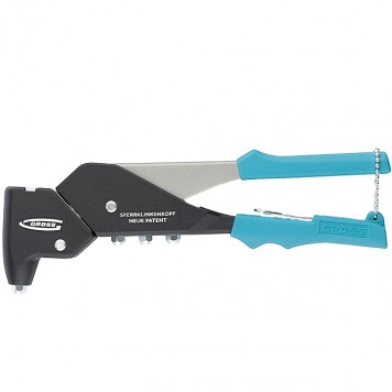 40405 | Заклепочник литой, усиленный, поворотный 0-360 град, заклепки 2,4-4,8 мм, GROSS-0