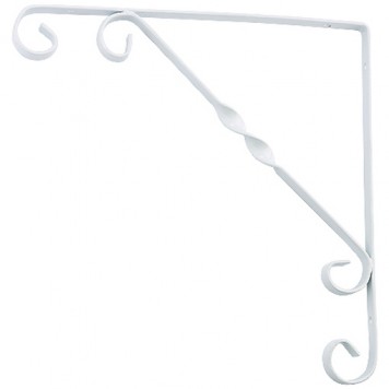 94051 | Кронштейн декоративный, 200 х 200 мм, белый, СИБРТЕХ-0