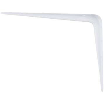 94014 | Кронштейн угловой с ребром, 75 х 100 мм, белый, СИБРТЕХ-0