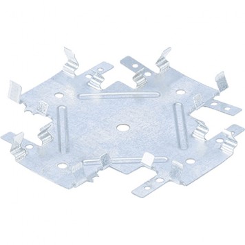 46560 | Краб соединительный для Профиля KR 0,7 мм, KR 60х27 мм, цинк, СИБРТЕХ-0