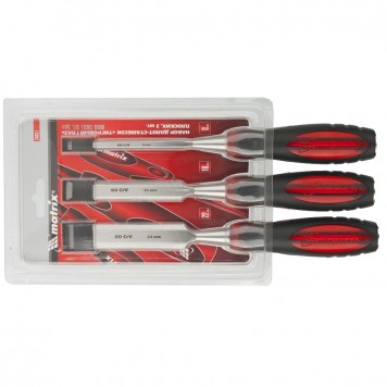 24431 | Набор долот-стамесок плоских "Тигровый глаз", 3 шт, 8-16-22 мм, MATRIX-0