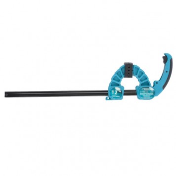 20707 | Струбцина реечная быстрозажимная, пластиковый корпус, рычажный храповой механизм, 12"/300 мм, GROSS-0