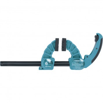 20709 | Струбцина реечная быстрозажимная, пластиковый корпус, рычажный храповой механизм, 18"/450 мм, GROSS-0