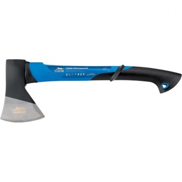 21412 | Топор плотницкий, 800 г, двухкомпонентная обрезиненная рукоятка, БАРС-0