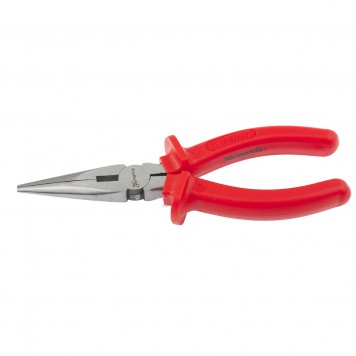 17192 | Длинногубцы прямые 160 мм, шлифованные, пластмассовые рукоятки, MATRIX ECONOM-1