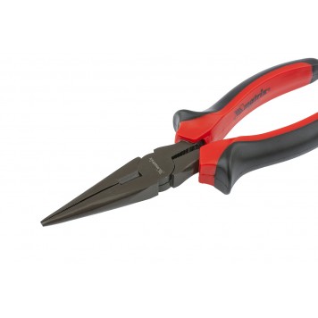 17160 | Длинногубцы прямые 180 мм, двухкомпонентные рукоятки, MATRIX BLACK NICKEL-1