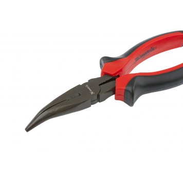 17460 | Длинногубцы изогнутые 180 мм, двухкомпонентные рукоятки, MATRIX BLACK NICKEL-2