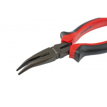 17458 | Длинногубцы изогнутые 160 мм, двухкомпонентные рукоятки, MATRIX BLACK NICKEL-3