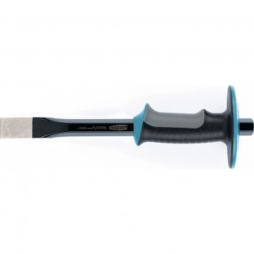 18703 | Зубило-скарпель, 305 х 25 мм, трехкомпонентная эргономичная рукоятка, защитный протектор, антикоррозионное покрытие, GROSS-0