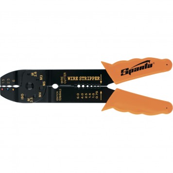 177505 | Щипцы, 210 мм, для зачистки электропроводов и обжима контактных кле мм, 1,5-6,5 мм, SPARTA-0