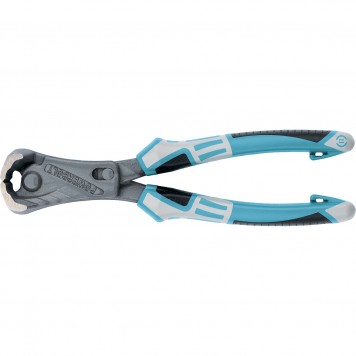 17990 | Клещи торцевые усиленные с рычажным механизмом, трехкомпонентные рукоятки, 200 мм, GROSS-0