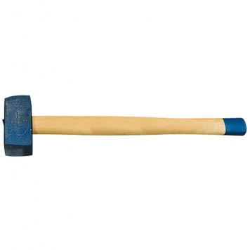 10973 | Кувалда, 6000 г, кованая головка, деревянная рукоятка, ТРУД ВАЧА-0