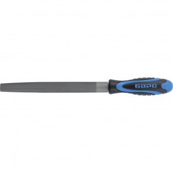 15848 | Напильник полукруглый 200 мм, двухкомпонентная рукоятка, БАРС-0