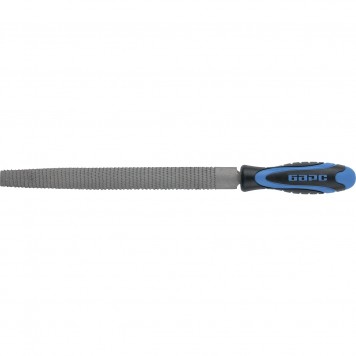 15863 | Рашпиль полукруглый 250 мм, двухкомпонентная рукоятка, БАРС-0