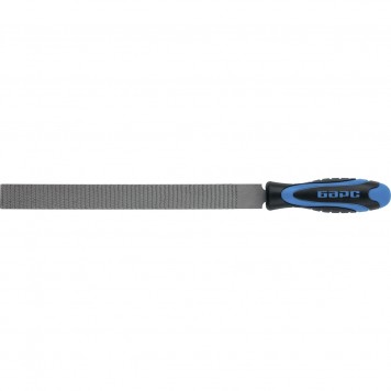 15861 | Рашпиль плоский 250 мм, двухкомпонентная рукоятка, БАРС-0