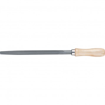 16032 | Напильник трехгранный, 300 мм, деревянная ручка, СИБРТЕХ-0