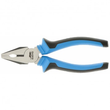 16998 | Плоскогубцы комбинированные 200 мм, хром-ванадий, двухкомпонентные рукоятки, БАРС-0