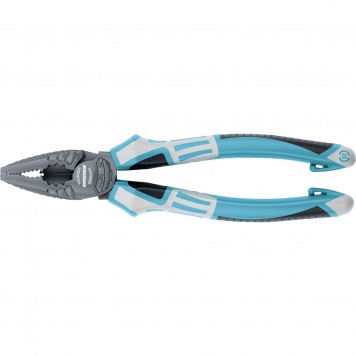 16975 | Плоскогубцы комбинированные 205 мм, трехкомпонентные рукоятки, GROSS-0