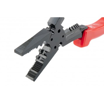 16921 | Плоскогубцы комбинированные, 200 мм, CrV, многофункциональные, полированные, MATRIX-1